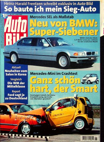 Deckblatt Auto Bild (18/1997)